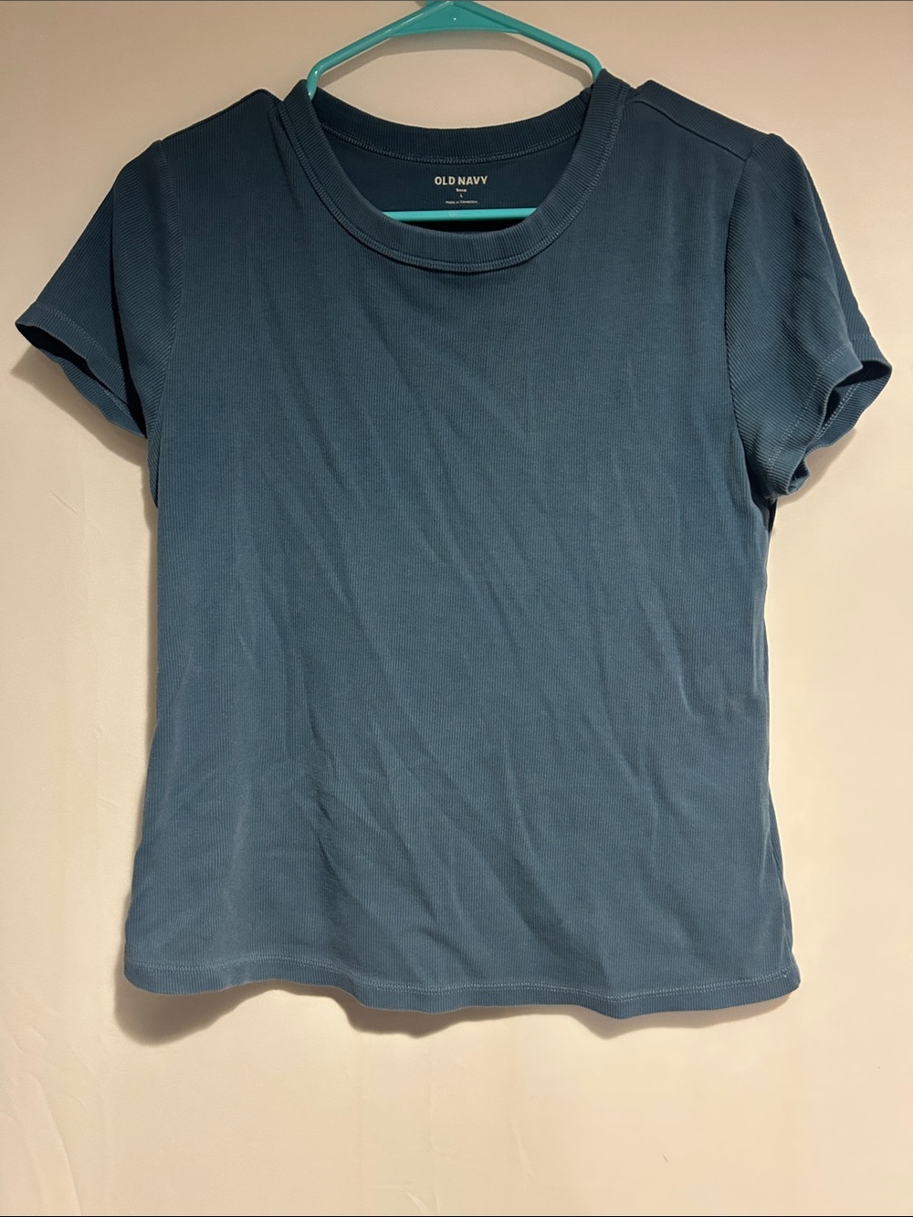 Old Navy Women’s Short Sleeve Crewneck Tee - Blue Green
